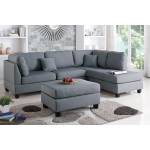 F7606 3-Pcs Sectional
